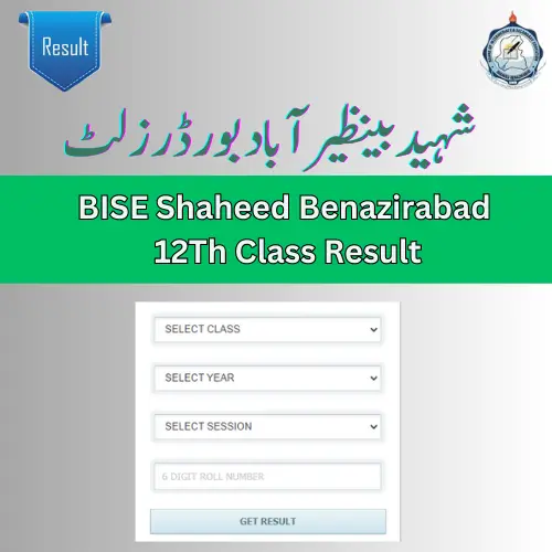 BISE SBA Nawabshah Board 12th Class Result 2023