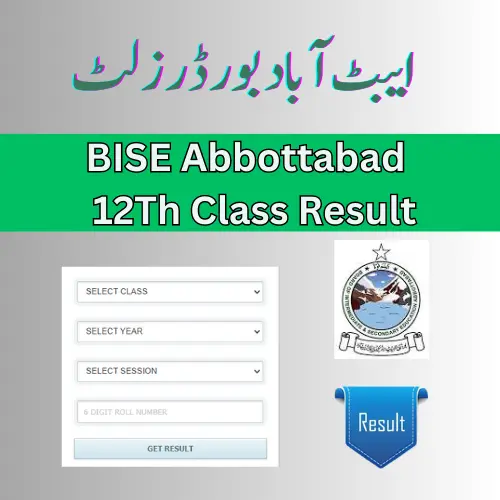 Result Of 12th Class 2023 Abbottabad Board