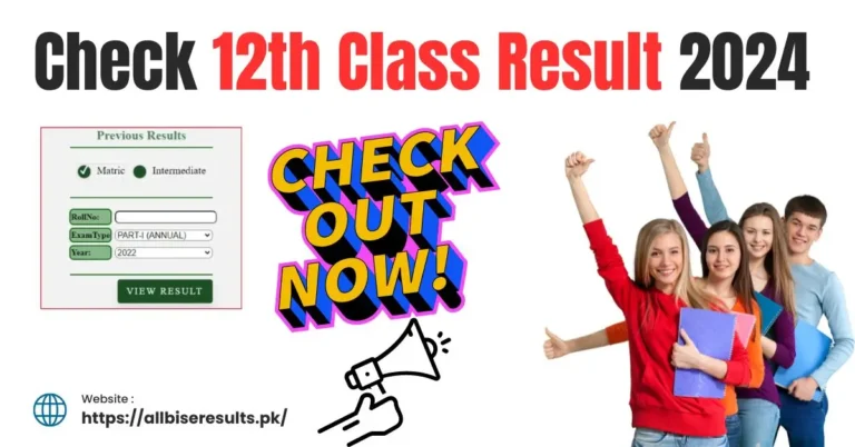 12th Class Result 2024 BISE Bahawalpur Board