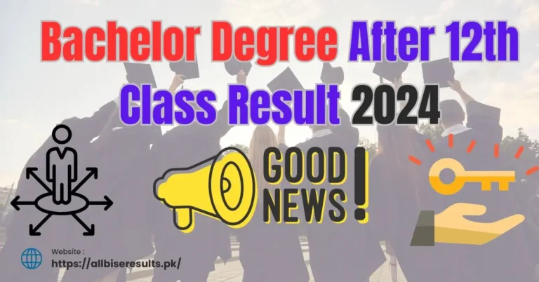 Bachelor Degree After 12th Class Result 2024